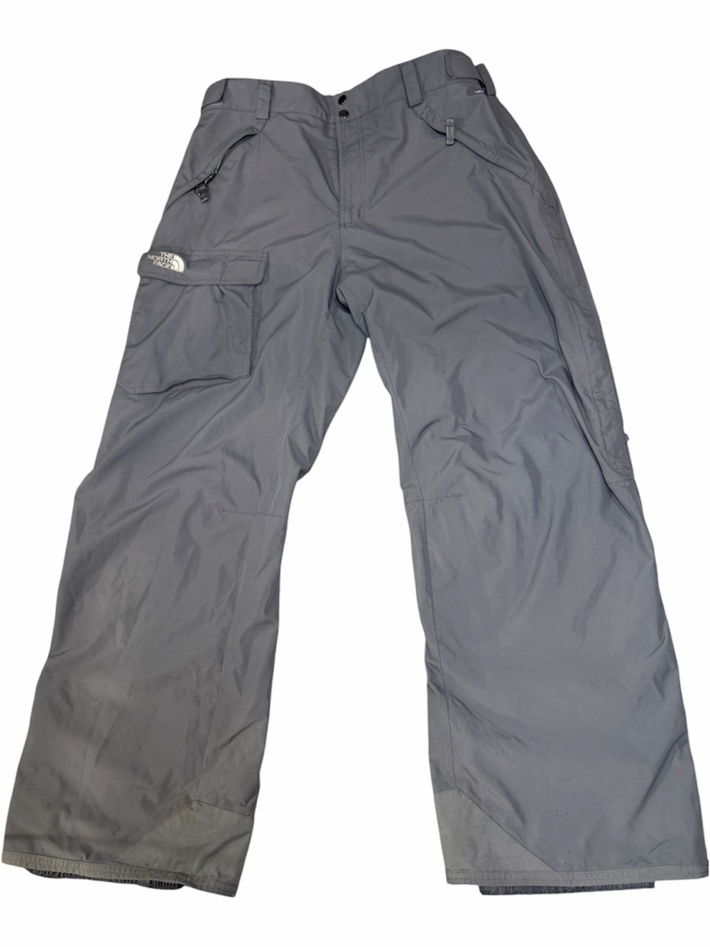 The North Face Hyvent Gray Cargo Ski Snowboard Pants Mens XL 40x33